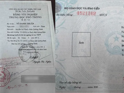Sở GDĐT Quảng Trị kết luận vụ cán bộ học lớp 10 khi chưa tốt nghiệp THCS là không đúng quy định