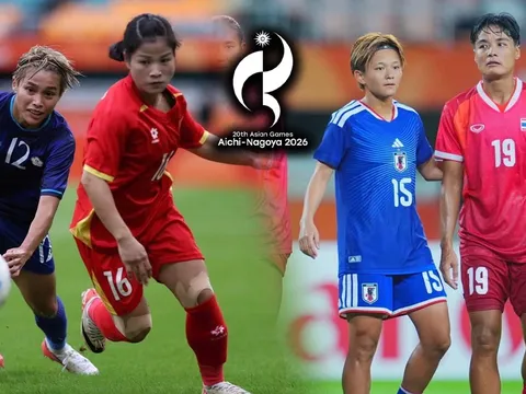 Lịch thi đấu bóng đá nữ ASIAD 2026 mới nhất 16/9: ĐT Việt Nam đại chiến Nhật Bản vào lúc nào?