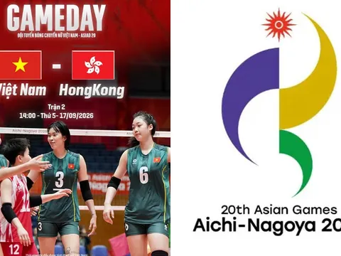 Lịch thi đấu bóng chuyền nữ ASIAD 2026 mới nhất 17/9: Tuyển nữ Việt Nam thắng dễ Hong Kong TQ?