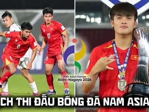 Lịch thi đấu bóng đá nam ASIAD 2026 mới nhất 17/9 - U23 Việt Nam đấu U23 Philippines lúc mấy giờ?
