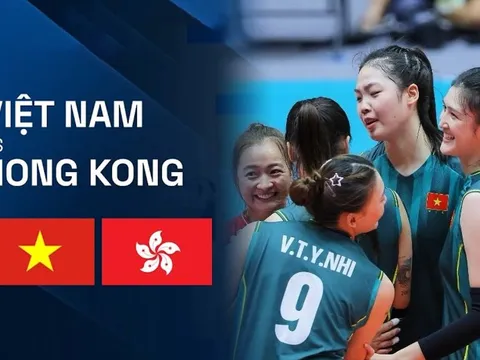 Link xem TRỰC TIẾP bóng chuyền nữ Việt Nam đấu Hong Kong hôm nay 17/9 - VTV6 Trực tiếp bóng chuyền nữ ASIAD 2026