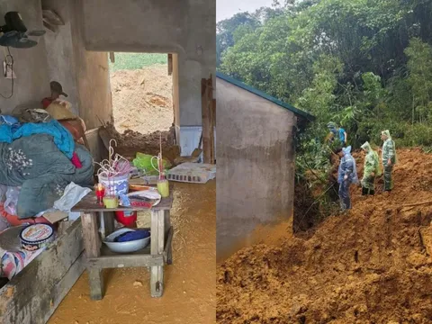 Hiện trường vụ sạt lở đất ở Phú Thọ: 3 người trong một gia đình tử vong