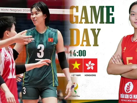 Xem TRỰC TIẾP bóng chuyền nữ Việt Nam đấu Hong Kong ở đâu? VTV phát sóng bóng chuyền nữ ASIAD 2026