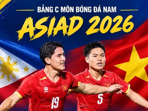 Lịch thi đấu bóng đá Việt Nam hôm nay 18/9: U23 Việt Nam đại chiến U23 Philippines ở ASIAD 2026.