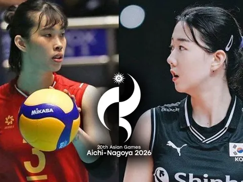Link xem trực tiếp bóng chuyền nữ Việt Nam vs Hàn Quốc 14h 18/9 - VTV7 trực tiếp ASIAD 2026 hôm nay