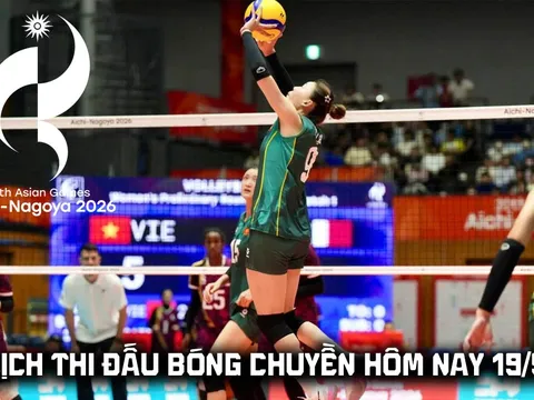 Lịch thi đấu bóng chuyền hôm nay 19/9: Tuyển nữ Việt Nam đại chiến Trung Quốc - Tứ kết ASIAD khi nào?