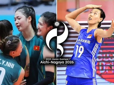 Lịch thi đấu tứ kết bóng chuyền nữ ASIAD 2026 mới nhất: Kênh phát sóng tuyển nữ Việt Nam đấu Trung Quốc