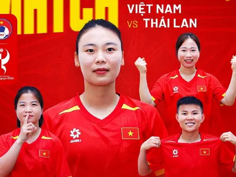 VTV trực tiếp bóng đá Việt Nam hôm nay 21/9 - Link xem trực tiếp bóng đá nữ Việt Nam vs Thái Lan