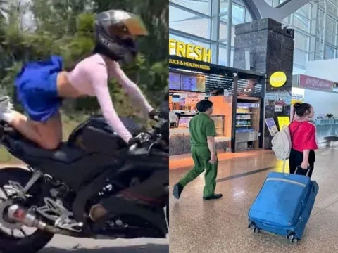Vụ người phụ nữ Nga lái mô tô trong tư thế lạ: Hé lộ lý do bị trục xuất khỏi Việt Nam