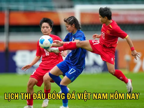 Lịch thi đấu bóng đá Việt Nam hôm nay 21/9: ĐT nữ Việt Nam đại chiến Thái Lan ở ASIAD 2026 lúc mấy giờ?