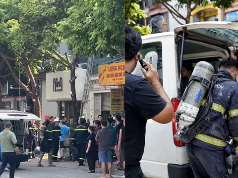Hiện trường vụ cháy lớn tại nhà 4 tầng ở Hà Nội, có 5 người bị mắc kẹt? Tình hình các nhân nhân?
