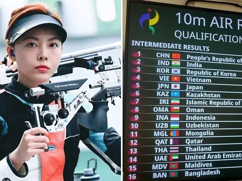 Xuất sắc vào chung kết, bắn súng Việt Nam bất ngờ bị chủ nhà ASIAD giành lại vé theo cách khó tin