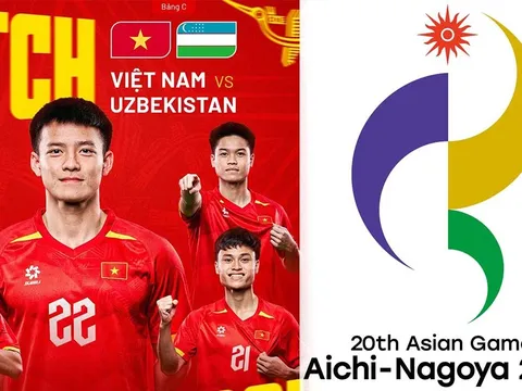 Lịch thi đấu bóng đá nam ASIAD 2026 mới nhất 22/9 - Kênh xem trực tiếp U23 Việt Nam vs Uzbekistan