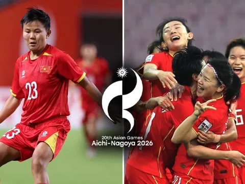 Lịch thi đấu bóng đá nữ ASIAD 2026 mới nhất 22/9: ĐT nữ Việt Nam đại chiến Trung Quốc khi nào?