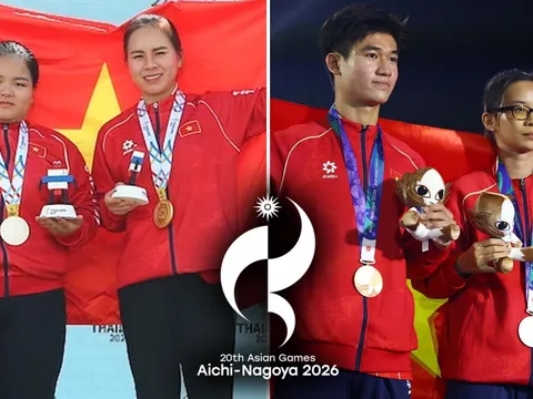 Bảng tổng sắp huy chương ASIAD 2026 mới nhất: Thể thao Việt Nam áp sát top 10 BXH huy chương?