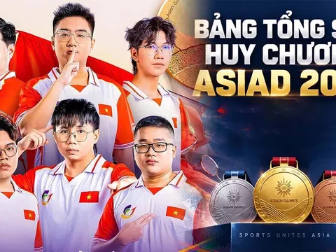 Tin nóng ASIAD 2026 hôm nay 24/9: Esports Việt Nam làm nên lịch sử; BXH huy chương có biến động lớn