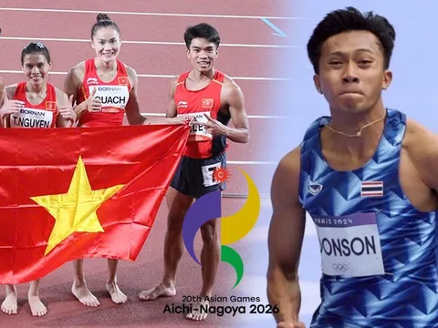 Bảng xếp hạng huy chương thể thao Đông Nam Á tại ASIAD 2026: TT Việt Nam nguy cơ văng khỏi top 5