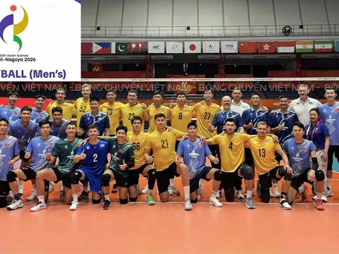 Lịch thi đấu bóng chuyền ASIAD 2026 mới nhất 26/9 - Kênh phát sóng trực tiếp tuyển Việt Nam đấu Ấn Độ