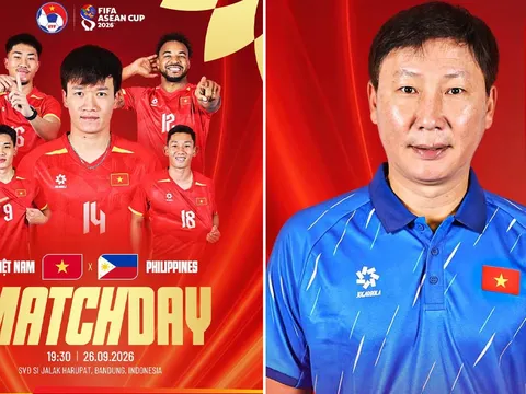 Link xem trực tiếp bóng đá Việt Nam vs Philippines 19h30 ngày 26/9 - VTV có trực tiếp FIFA ASEAN Cup 2026?