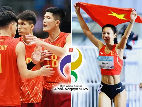 Bảng tổng sắp huy chương ASIAD 2026 mới nhất: Đoàn TT Việt Nam chớp thời cơ giành HCV thứ hai?