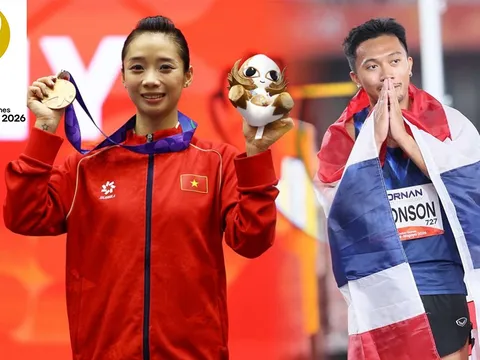 Bảng xếp hạng huy chương các nước Đông Nam Á tại ASIAD 2026 mới nhất: Thái Lan lập kỷ lục; Việt Nam bị bỏ xa