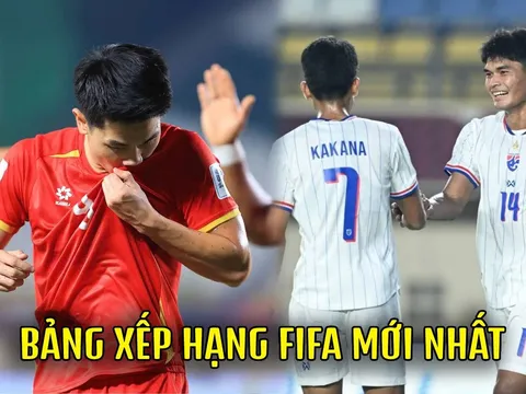 BXH FIFA mới nhất: ĐT Việt Nam bứt phá sau trận thắng Philippines, vẫn bị Thái Lan bỏ xa