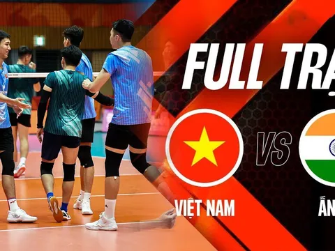 VTV6, VTVGo TRỰC TIẾP bóng chuyền ASIAD 2026 hôm nay 27/9 - Link xem tuyển Việt Nam đấu Ấn Độ