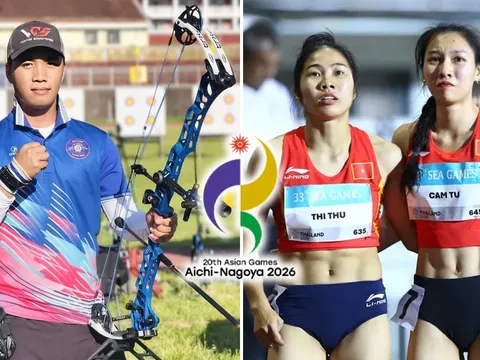 Bảng tổng sắp huy chương ASIAD 2026 mới nhất: Đoàn TT Việt Nam bứt phá giành tấm HCV thứ hai?