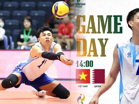 VTV bóng chuyền Việt Nam vs Qatar hôm nay 28/9 - Link xem bóng chuyền ASIAD 2026 mới nhất