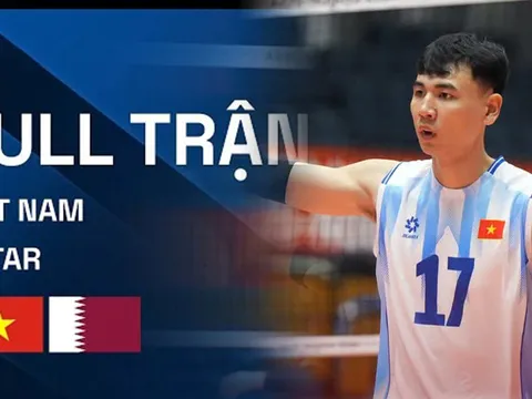 VTV6, VTVGo TRỰC TIẾP bóng chuyền ASIAD 2026 hôm nay 27/9 - Link xem tuyển Việt Nam đấu Qatar mới nhất