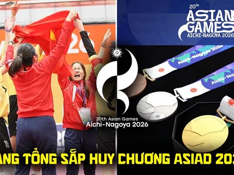 Bảng tổng sắp huy chương ASIAD 2026 mới nhất: Đoàn TT Việt Nam bứt tốc giành tấm HCV thứ ba?