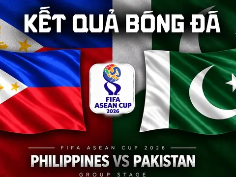 Kết quả, tỷ số Philippines vs Pakistan hôm nay 29/9 - FIFA ASEAN Cup 2026: ĐT Việt Nam nhận cảnh báo