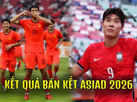 Kết quả Bán kết bóng đá nam ASIAD 2026: Cơn ác mộng của U23 Việt Nam nhận trái đắng