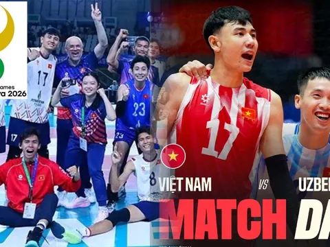 Lịch thi đấu, kênh phát sóng bóng chuyền ASIAD 2026 hôm nay 1/10: ĐT Việt Nam 'đại chiến' UZbekistan