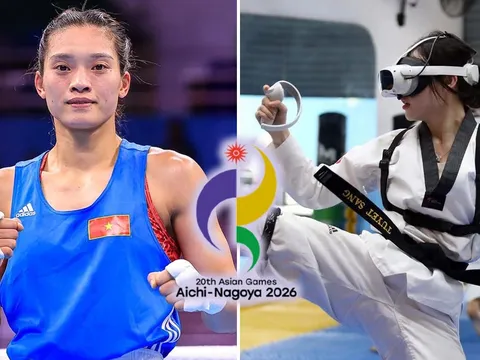 Bảng xếp hạng huy chương ASIAD 2026 của TT Đông Nam Á: TT Việt Nam liên tiếp giành huy chương