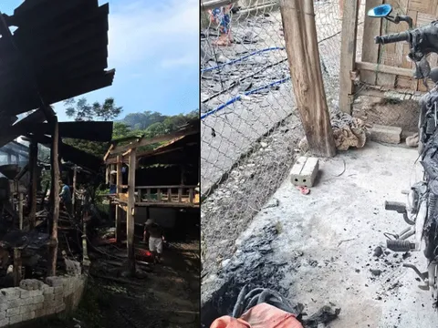 Lý do căn nhà gỗ 5 gian cựu chiến binh bị thiêu rụi? Gia đình mất trắng tài sản, hoàn cảnh khốn cùng