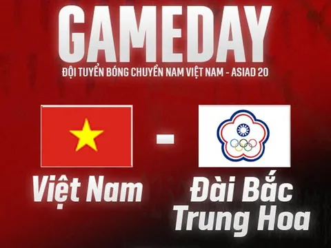 VTV trực tiếp bóng chuyền Việt Nam vs Đài Loan - Link xem trực tiếp bóng chuyền nam ASIAD 2026 hôm nay