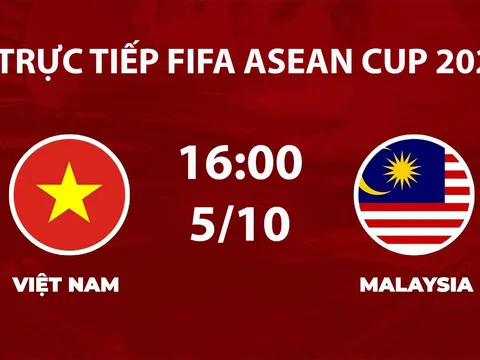 VTV5, VTV6 TRỰC TIẾP bóng đá hôm nay 5/10 - Link xem tuyển Việt Nam vs Malaysia mới nhất