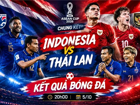 Kết quả bóng đá Indonesia vs Thái Lan - Cập nhật link xem trực tiếp FIFA ASEAN Cup 2026 trên FPT