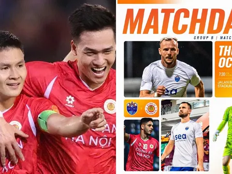 Kết quả, tỷ số Shopee Cup hôm nay 8/10: Quang Hải tỏa sáng, CLB CAHN thắng đậm ở Cúp C1 Đông Nam Á?