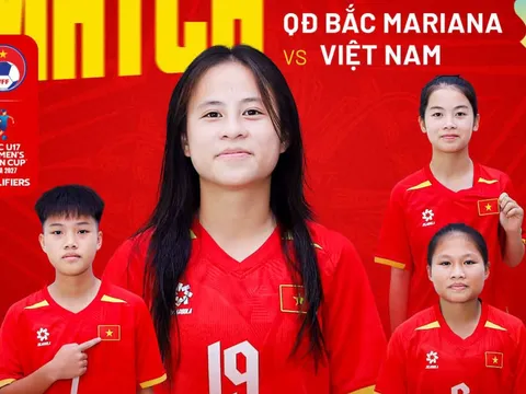 TRỰC TIẾP bóng đá Việt Nam hôm nay 8/10 - Link xem trực tiếp bóng đá U17 Việt Nam vs U17 QĐ Bắc Mariana