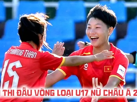 Lịch thi đấu VL U17 nữ châu Á 2027 hôm nay 11/10 - Kênh trực tiếp U17 Việt Nam đấu U17 Kyrgyzstan