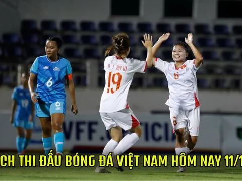 Lịch thi đấu bóng đá Việt Nam hôm nay 11/10: U17 nữ Việt Nam đối đầu U17 nữ Kyrgyzstan lúc mấy giờ?