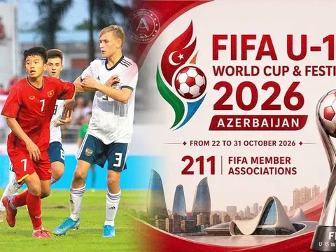 Lịch thi đấu VCK U15 World Cup 2026 mới nhất 13/10: Tuyển Việt Nam đấu Bosnia & Herzegovina khi nào?