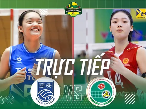 Link xem trực tiếp bóng chuyền nữ Việt Nam hôm nay 14/10 - Trực tiếp Hà Nội Tasco vs BCTT BĐ19