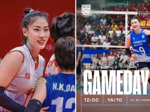 Trực tiếp bóng chuyền nữ Hà Nội Tasco vs BCTT BĐ19 12h ngày 14/10 - Link xem trực tiếp giải VĐQG Việt Nam