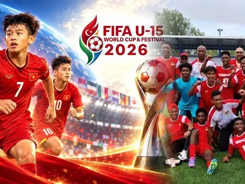 Lịch thi đấu VCK U15 World Cup 2026 mới nhất: U15 Việt Nam dự World Cup với luật dị nhất lịch sử