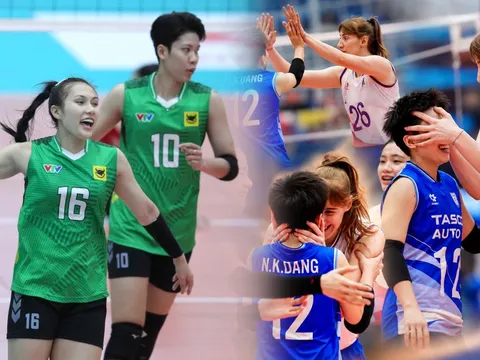 Lịch thi đấu bóng chuyền Việt Nam hôm nay 16/10: VTV Bình Điền Long An gặp đối thủ dưới cơ