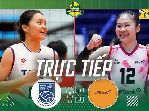 VTV7, VTVGo TRỰC TIẾP bóng chuyền nữ Hà Nội Tasco vs LPB Ninh Bình - Link xem bóng chuyền VĐQG 2026