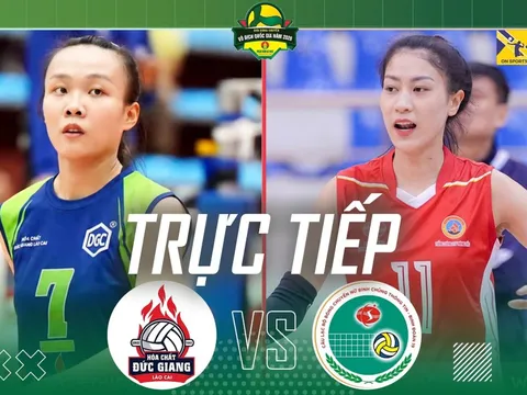 VTV trực tiếp bóng chuyền nữ HCĐG Lào Cai vs BC Thông Tin BĐ19 - Link xem trực tiếp giải VĐQG 2026